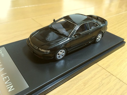 TOYOTA COROLLA LEVIN GT Apex 1991【1/43】 : La vie avec