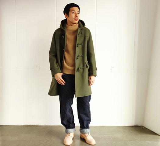 【AURALEE】 HEAVY MELTON DUFFLE COAT_f0226045_1340388.jpg