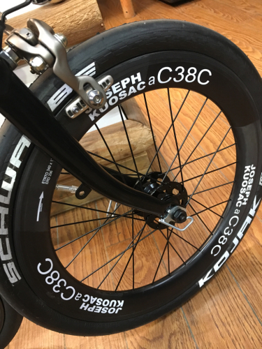 BROMPTONカーボンホイール等 : 秀岳荘 自転車売り場だより BROMPTONカーボンホイール等 : 秀岳荘 自転車売り場だより