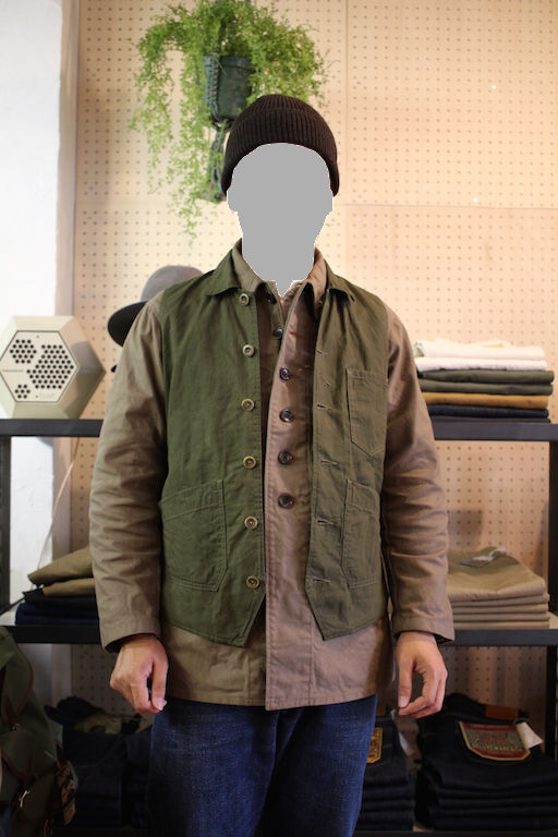 DJANGO ATOUR AL ANTIQUED HUNTING COVERALL : FEEBLES