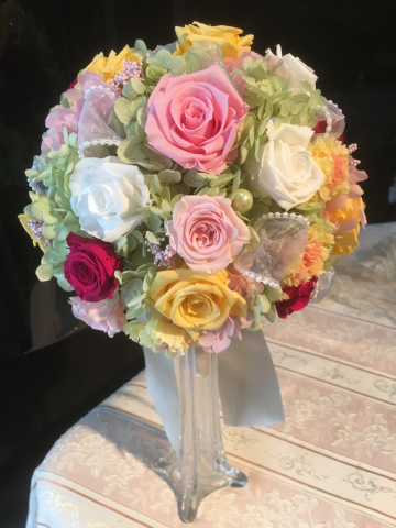 紗季子ちゃんのブーケ💐_c0195496_16193636.jpg
