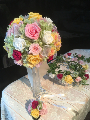 紗季子ちゃんのブーケ💐_c0195496_16193933.jpg