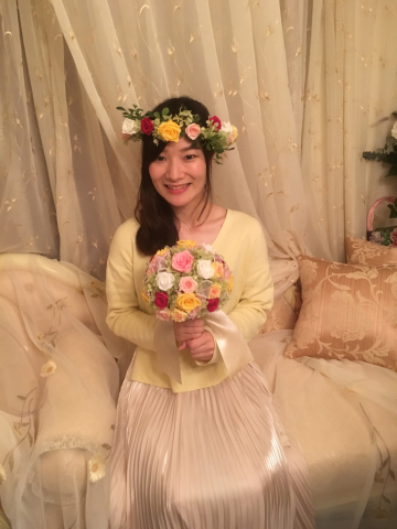紗季子ちゃんのブーケ💐_c0195496_17502102.jpg