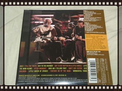 ERIC CLAPTON / LIVE IN SAN DIEGO WITH SPECIAL GUEST JJ CALE_b0042308_13325864.jpg