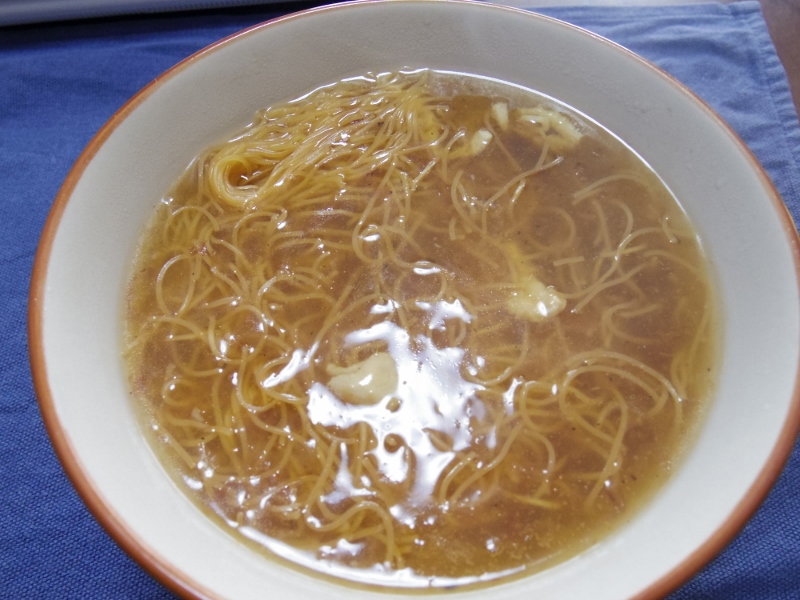 ある日のうちごはん（麺線）_b0287241_6232640.jpg