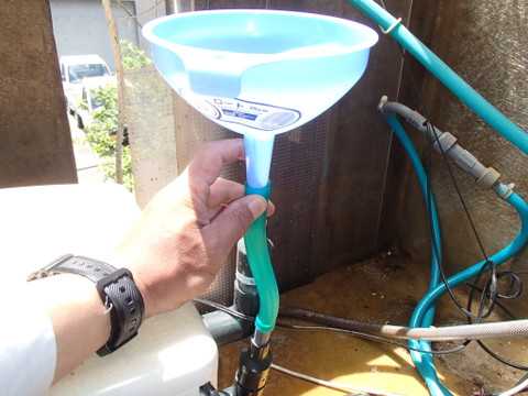 クーラーの掃除 Oceanblue