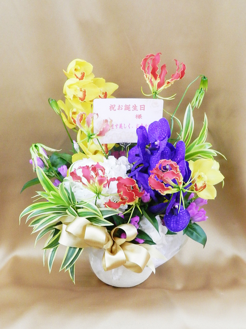 アレンジ 華やかに_a0302448_9281787.jpg