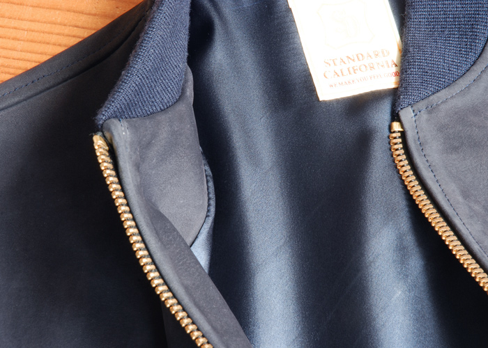 DELIVERY】 STANDARD CALIFORNIA - Nubuck Leather Jacket DELIVERY】 STANDARD CALIFORNIA - Nubuck Leather Jacket