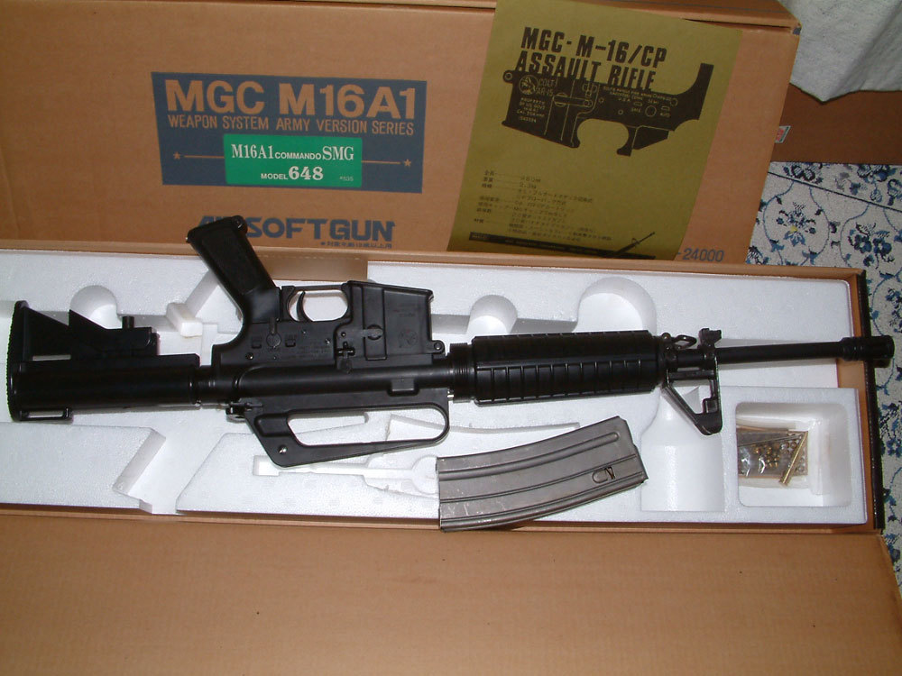 MGC 「M16(シリーズ)」～みんな鉄砲とか好きだった♪_c0137122_13471691.jpg