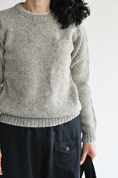 ゴーシュ Highland Wool Crew Neck Knit _d0120442_1630857.jpg