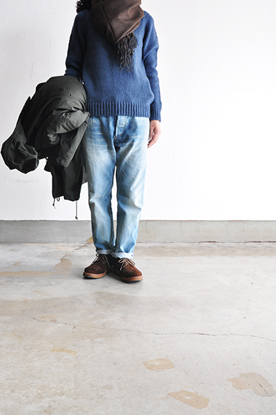 ゴーシュ Highland Wool Crew Neck Knit _d0120442_16321181.jpg
