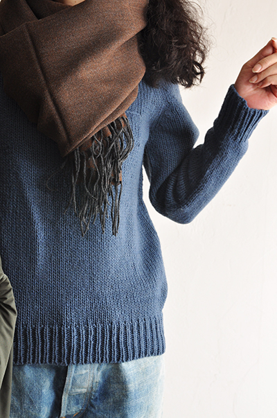 ゴーシュ Highland Wool Crew Neck Knit _d0120442_1632997.jpg