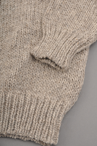 ゴーシュ Highland Wool Crew Neck Knit _d0120442_16525480.jpg