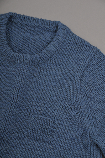 ゴーシュ Highland Wool Crew Neck Knit _d0120442_16553541.jpg