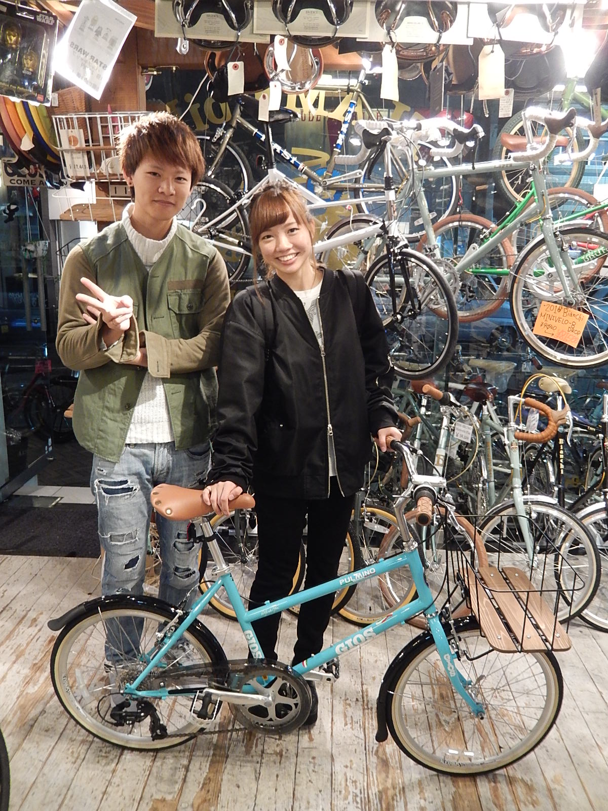 11月3日　渋谷　原宿　の自転車屋　FLAME bike前です_e0188759_2035524.jpg