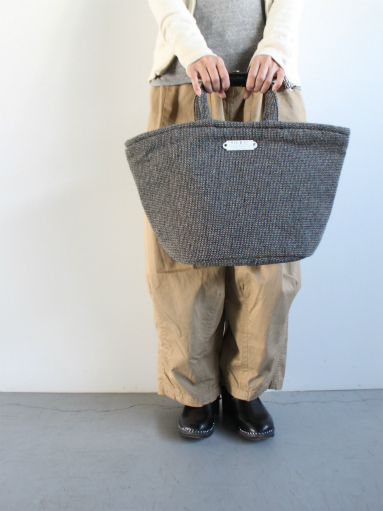 R&D.M.Co- HERRINGBONE TWEED MARCHE BAG - Small_b0139281_1349037.jpg