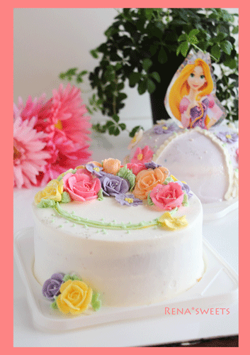 発送 ラプンツェルドールケーキ Rena Sweets 発送 ラプンツェルドールケーキ Rena Sweets