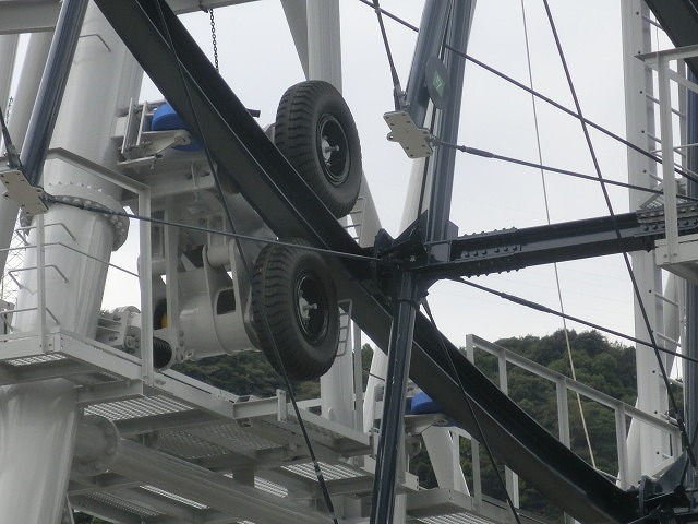 富士市の新たな立ち寄り拠点とランドマーク 富士川SAの大観覧車_f0141310_740506.jpg