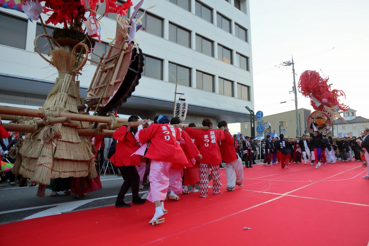 日本の祭りinながはま 「近江八幡左義長まつり」_c0196076_07145183.jpg