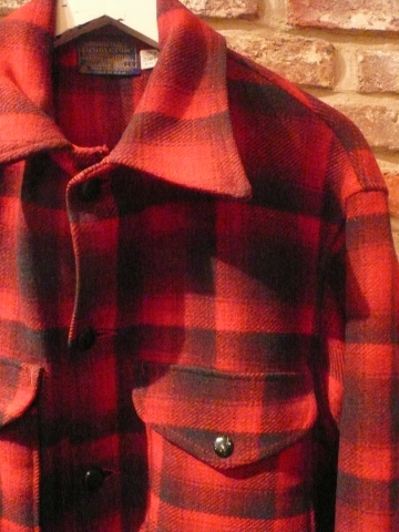 1960-70s \" PENDLETON WOOLEN MILLS \" - OMBRE CHECK - H/W RANCH JACKET ._d0172088_23321529.jpg