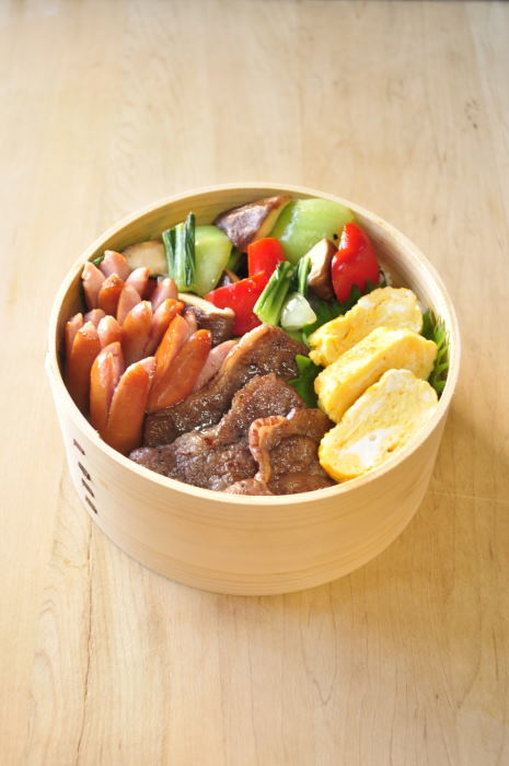 野菜炒め弁当_b0171098_8341548.jpg