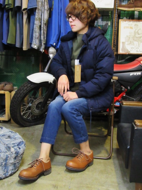 Kato ・・・ Indigo染め DENIM DOWN JACKET STYLE!★!_d0152280_5424674.jpg