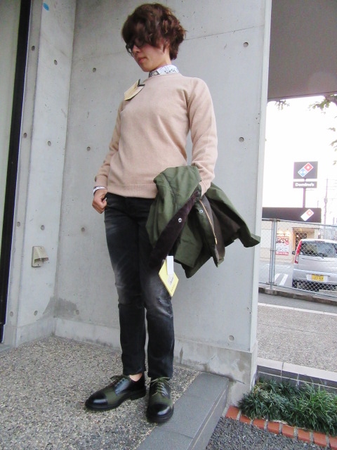 Barbour STYLE ･･･ WASHED BEDALE JACKET (再・スタイルSAMPLE編)！★！_d0152280_6403324.jpg