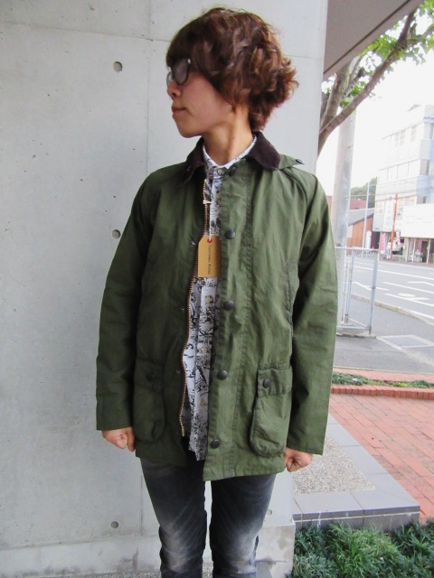 Barbour STYLE ・・・ WASHED BEDALE JACKET (再・スタイルSAMPLE編)!★!_d0152280_640540.jpg