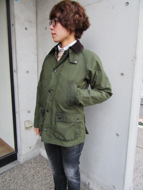 Barbour STYLE ・・・ WASHED BEDALE JACKET (再・スタイルSAMPLE編)!★!_d0152280_6412660.jpg