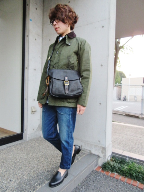 Barbour STYLE ･･･ WASHED BEDALE JACKET (再・スタイルSAMPLE編)！★！_d0152280_6422934.jpg