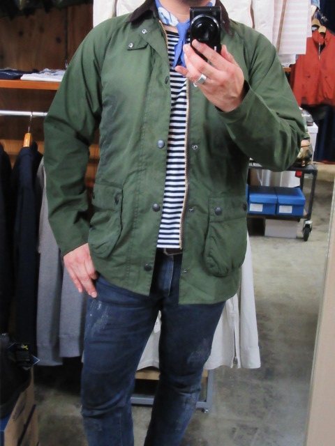 Barbour STYLE ･･･ WASHED BEDALE JACKET (再・スタイルSAMPLE編)！★！_d0152280_6473358.jpg