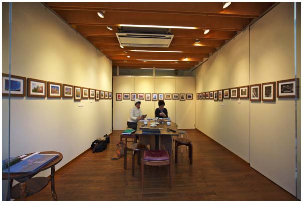 姫路城カレンダー展搬入_d0272207_2151595.jpg