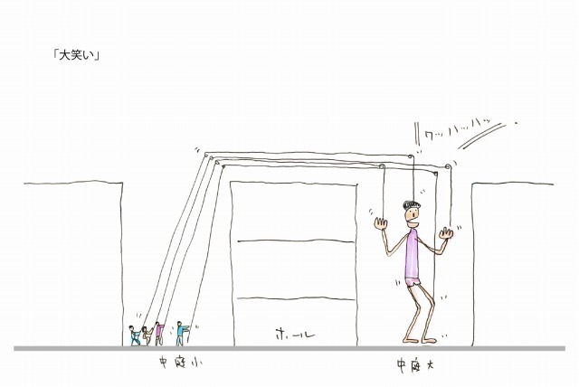 【おとどけアート2016】 月寒東小学校×長谷川 仁 (Jin Hasegawa)_a0062127_17194156.jpg