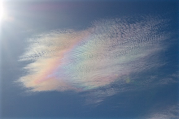 彩雲 さいうん サイウン そして光環 虹色の雲まつり Air Born Japan 日本の空を 楽しもう