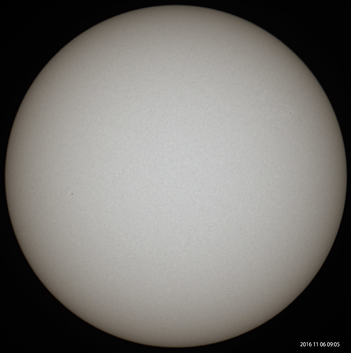 11月6日の太陽_e0174091_17194844.jpg