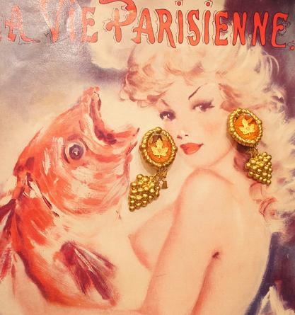 earring　：La Vie Parisienne_f0144612_10132321.jpg