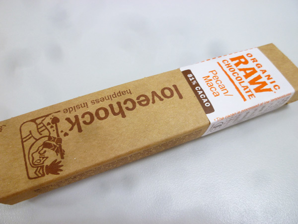 lovechock ORGANIC RAW CHOCOLATE Pecan / Maca_c0152767_21140171.jpg
