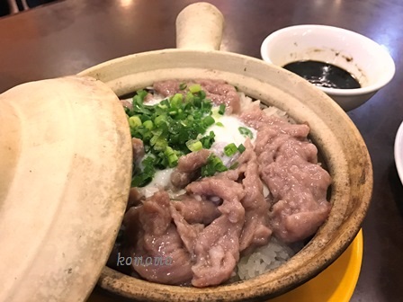 とりあえず煲仔飯！ボージャイファン！ 嚐囍煲仔小菜_c0135971_22504943.jpg