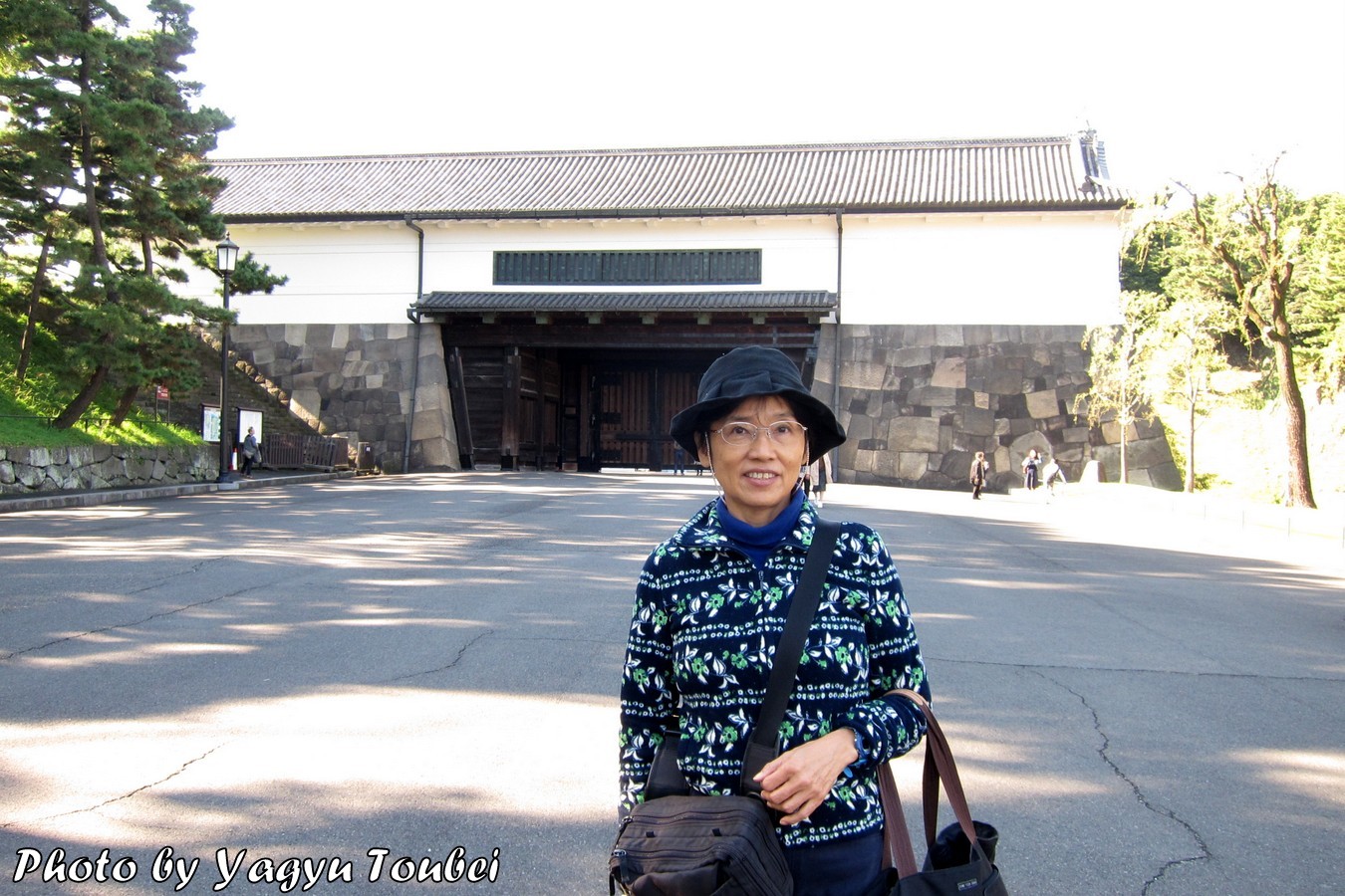 背景は皇居　桜田門_b0132475_22144546.jpg