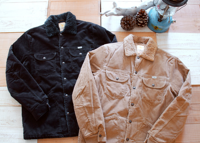 【DELIVERY】 STANDARD CALIFORNIA - Corduroy Boa Jacket_a0076701_13384535.jpg