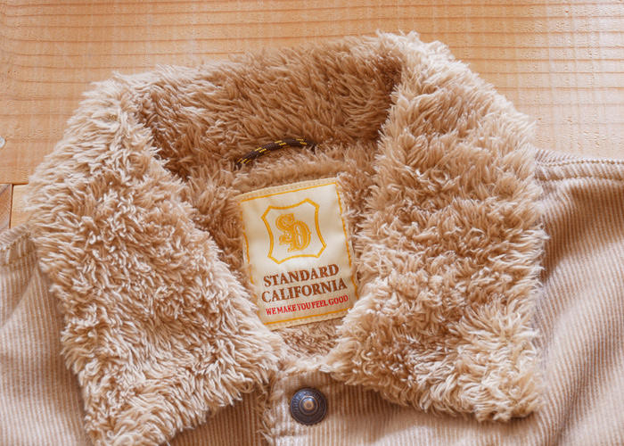 【DELIVERY】 STANDARD CALIFORNIA - Corduroy Boa Jacket_a0076701_13385092.jpg