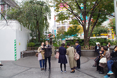 11月8日(火)今日の渋谷109前交差点_b0056983_17541900.jpg