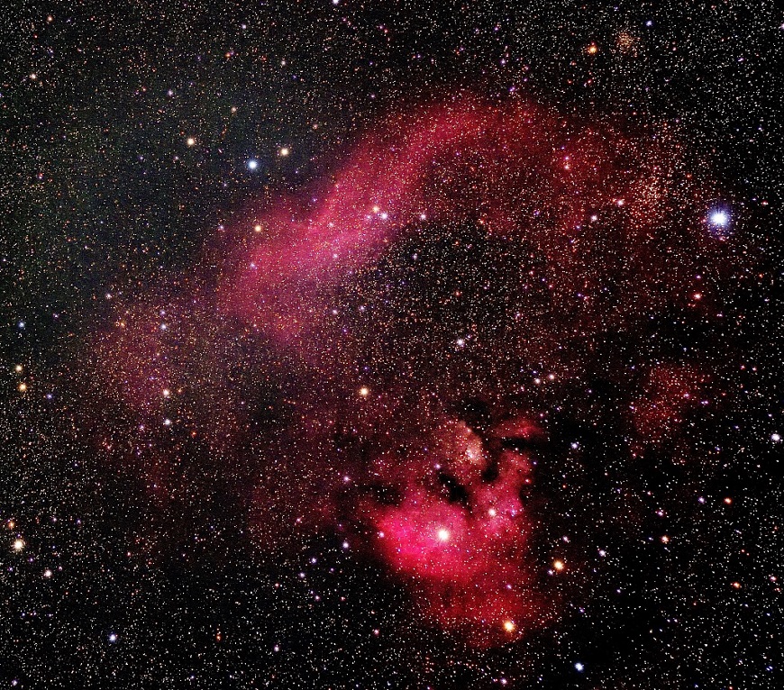 ケフェウス座のNGC7822とCed214_e0344621_8153726.jpg