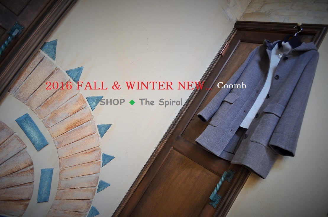 ”New Arrival!!・・・2016 Fall & Winter...11/10thu\"_d0153941_15433221.jpg