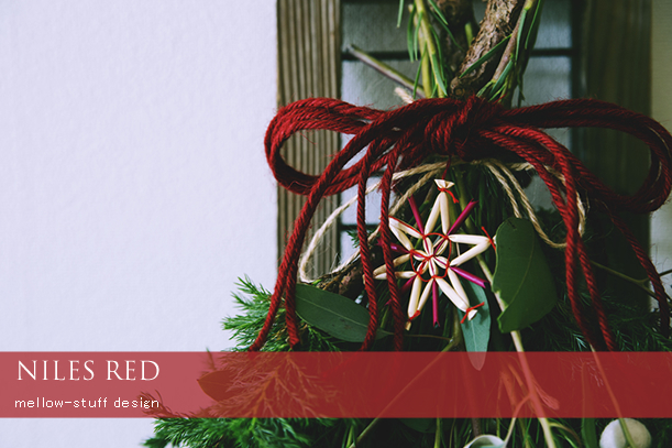 クリスマス・フレッシュスワッグ 【 NILES RED (ネイルズ・レッド)】_d0124248_16233701.jpg