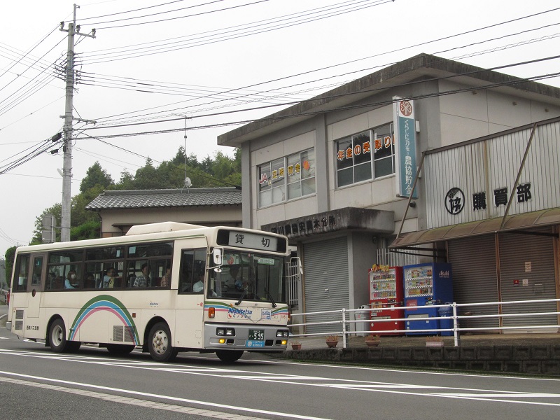 真崎農協 福岡県川崎町 ウエスタンビュー 九州の路線バス沿線風景サイト