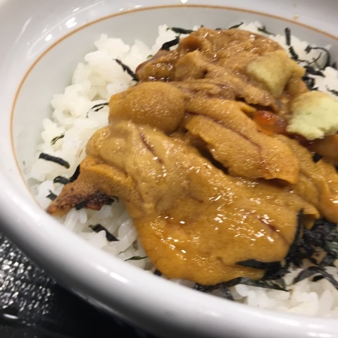 なか卯 店内限定生うに丼_e0115904_02362487.jpg