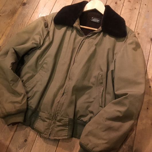 B15Bテストサンプル　サイズ36 　1947モデル　冬物　ジャケット　アウター B-15 テストサンプル : 古着屋 POSITIVE ブログ 茨城県 水戸市の古着屋