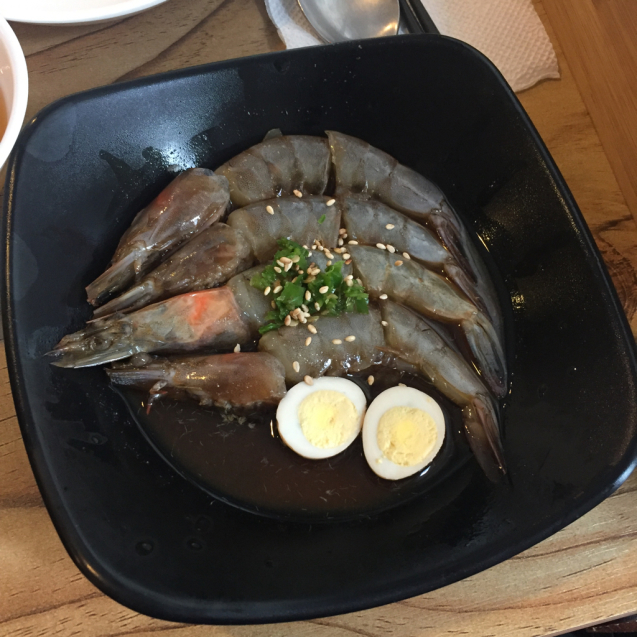16年10月ソウル 7★家庭的なカンジャンセウ定食@上水_d0285416_11404706.jpg