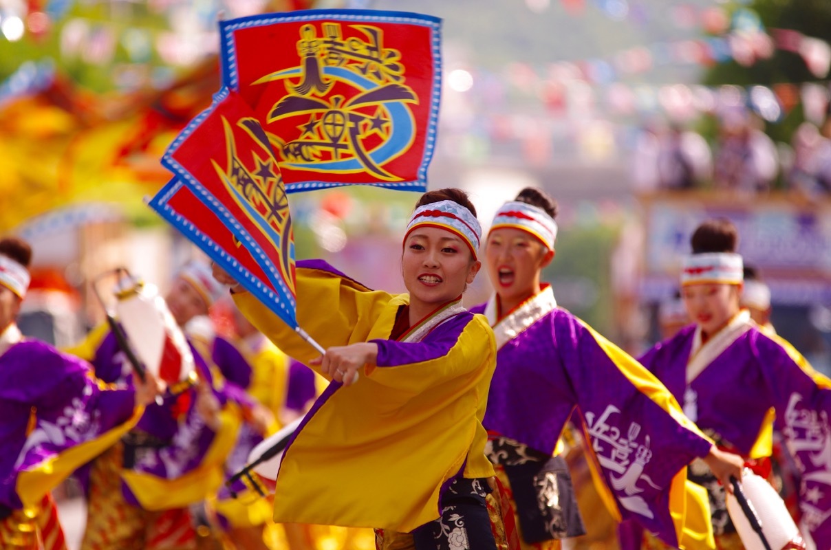 2016高知よさこい本番2日目その29 浜っ鼓 弾 Dan ヒロパンのよさこいライク N Vanライフ